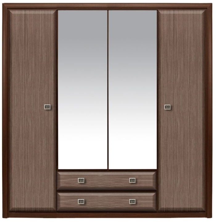 Фото Шкаф Коен SZF4D2S (214) четырехдверный от производителя Black Red White (БРВ) в Красноперекопске по цене 60&nbsp;370 ₽