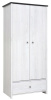 Фото Шкаф Порто SZF2D1S (89) двухдверный от производителя Black Red White (БРВ) в Красноперекопске по цене 20&nbsp;080 ₽