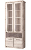 Фото Шкаф с витриной 2V2D1S Джаз (Jazz) от производителя Анрэкс в Красноперекопске по цене 26&nbsp;310 ₽