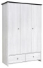 Фото Шкаф Порто SZF3D2S (129) трехдверный от производителя Black Red White (БРВ) в Красноперекопске по цене 30&nbsp;340 ₽