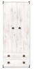 Фото Шкаф Индиана JSZFN2D2S (80) двухдверный (с полками) от производителя Black Red White (БРВ) в Красноперекопске по цене 28&nbsp;400 ₽