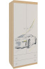 Фото Шкаф комбинированный Форсаж двухстворчатый с ящиками МKF-01 от производителя Мебельсон в Красноперекопске по цене 10&nbsp;300 ₽